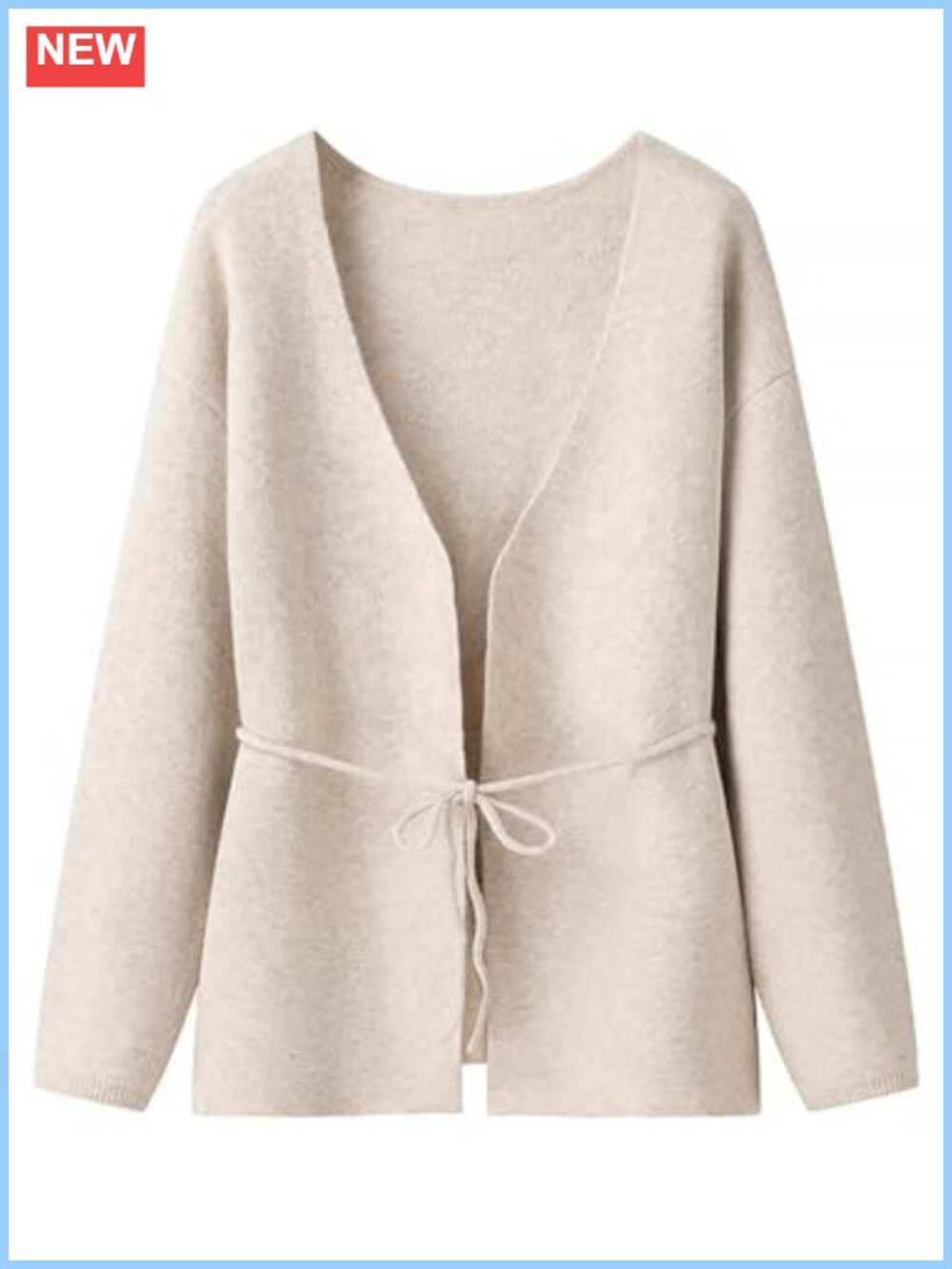 Oversized Belted Wrap Coatigan Long Knit Cardigan Coat